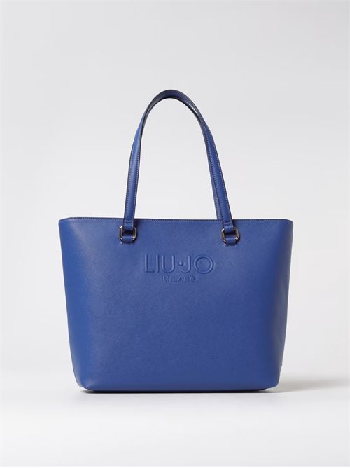 Borsa grande con logo LIU JO | AA5321E0087/X0682
